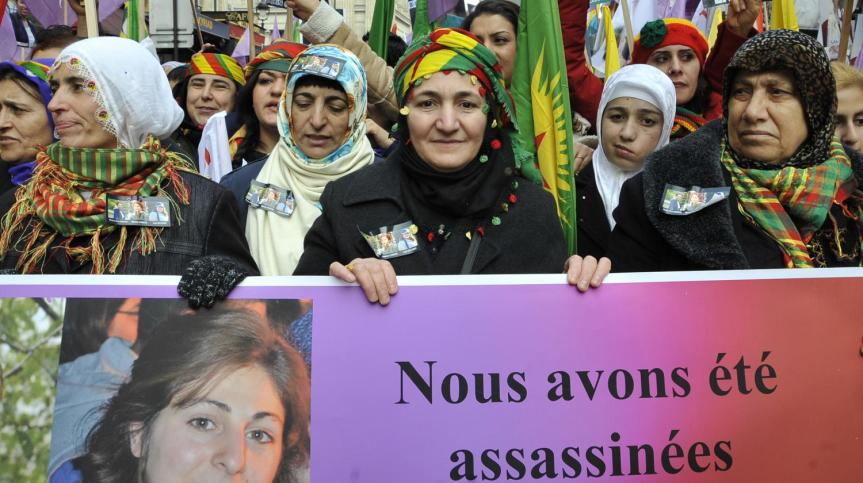 Toute notre solidarité avec les femmes et le peuple kurde